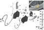 Image of Carrier, outside door handle, front left image for your 2004 BMW 745i   