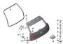 Image of Mounting kit, trunk trim image for your 2016 BMW 328dX   