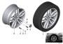 Image of Light alloy rim Ferricgrey. 9,5JX19 ET:48 image for your BMW