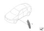 Image of Air duct, front side panel, right. M image for your 2016 BMW X6  35i 