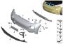 Image of Trim cover, bumper, front right image for your 2016 BMW 750iX   