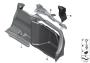 Image of Trim panel, trunk, front right. ANTHRAZIT image for your BMW 440i  