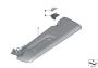 Image of SUN VISOR WITH MIRROR LEFT. ANTHRAZIT image for your BMW X5  