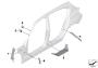 Image of Molded part f column B, interior right image for your 2013 BMW 114d   