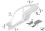 Image of Moulded part f column B, interior left image for your 2006 BMW M6   