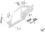 Image of Moulded part f column B, exterior right image for your 1988 BMW M6   