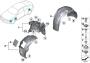 Image of Cover, wheelhousing, fr. sec., front rgt image for your 2021 BMW 228i   