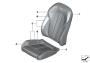 Image of Cover for comfort backrest,leather right. INDIVIDUAL image for your 2006 BMW M6   