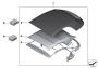 Image of Mounting kit, convertible top fabric image for your 2004 BMW 525i   