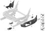 Seat, front, seat trim covers, electric (2/3)