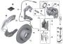 Image of Repair kit, brake pads asbestos-free image for your BMW X4  