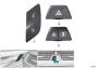 Image of Button, central locking system, right image for your BMW 540iX  