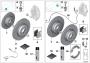 Image of Brake disc, ventilated, left. 380X30 image for your BMW M4  