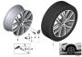 Image of Disk wheel, light alloy, in Orbitgrey. 8JX19 ET:47 image for your 2020 BMW X1   