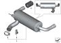 Image of M Performance muffler. M PERFORMANCE image for your BMW M240i  