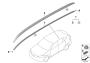Image of Roof molding left image for your 2005 BMW X5   
