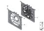 Image of Fan housing with fan. 850W image for your 2016 BMW 330e   