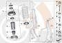 Image of Repair kit for support bearing. VALUE PARTS image for your BMW