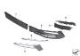 Image of RUBBER STRIP RIGHT. BASIS image for your BMW 530i  