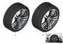 Image of TPM wheel&tire winter orbit grey. 245/40R20 99V image for your 2005 BMW 750i   