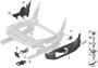 Seat, front, seat trim covers, electric (3/3)