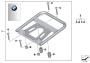 Image of Set, mounting parts, Top Case holder image for your 2011 BMW R1200GS Adventure   