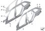 Image of Reinforcement plate, D-pillar, right image for your BMW 525d  