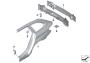 Image of Outer panel tail trim image for your BMW 525d  