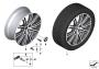 Image of Disk wheel, light alloy, in Orbitgrey. 9JX20 ET:44 image for your BMW 750i  
