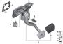 Image of Complete pedal assembly image for your BMW X4  