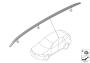Image of Roof railing, left. GLANZSCHWARZ image for your BMW X3  30iX