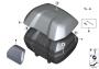 Image of Outer shell, topcase cover image for your 2014 BMW R1200GS   