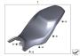 Image of Standard Seat, 835mm image for your 2022 BMW F850GS   