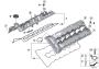 Image of Cylinder head cover. ZYL. 7-12 image for your 2007 BMW M6   