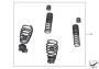 Image of Set of springs, rear. M PERFORMANCE image for your BMW