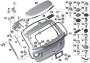 Image of Self-locking hex nut. M6 image for your 2008 BMW 320d   