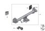 Image of Set trailer tow hitch. US image for your BMW