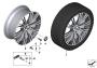 Image of Disk wheel, light alloy, in Orbitgrey. 8,5JX21 ET:30 image for your 2021 BMW X3   