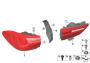 Image of Rear light in trunk lid, left image for your 2017 BMW 528i   