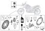 Image of Set of mounting parts, right image for your 2017 BMW F800GS Adventure   