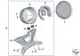 Image of Bracket f instrument cluster image for your 2016 BMW R nineT Scrambler   