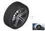 Image of RDC Compl. set of black summer wheels. M PERFORMANCE image for your 2021 BMW 330e   