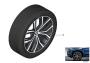 Image of RDC tire/wheel set, summer, black matt. M PERFORMANCE image for your 2008 BMW X5   