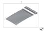 Image of Roller blind sunroof cover. ANTHRAZIT image for your 2010 BMW M5   