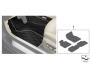 Image of Floor mat Exklusiv. SCHW./BEIGE image for your 2012 BMW 750i   
