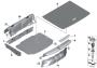 Image of Loading sill cover. EDELSTAHL image for your BMW
