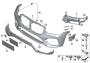 Image of Bumper guide, right upper image for your 2023 BMW X4   