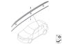 Image of Roof molding left. SCHWARZ image for your BMW 530e  