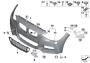 Image of Trim cover, bumper, primed, front. -M- PDC/PMA/US image for your 2004 BMW Z4   