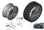 Image of Disk wheel, light alloy, in Orbitgrey. 9JX20 ET:41 image for your BMW
